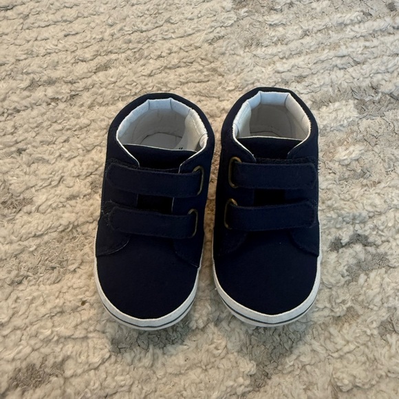 Janie and Jack Other - Janie and Jack Navy Blue Kids Sneakers